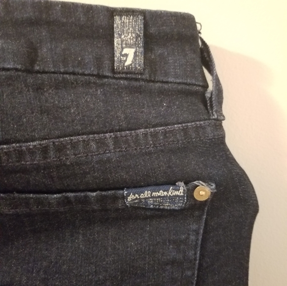 Seven for all Mankind Denim Slim Illusion Kimmie Bootcut Jeans 28 - Picture 3 of 14